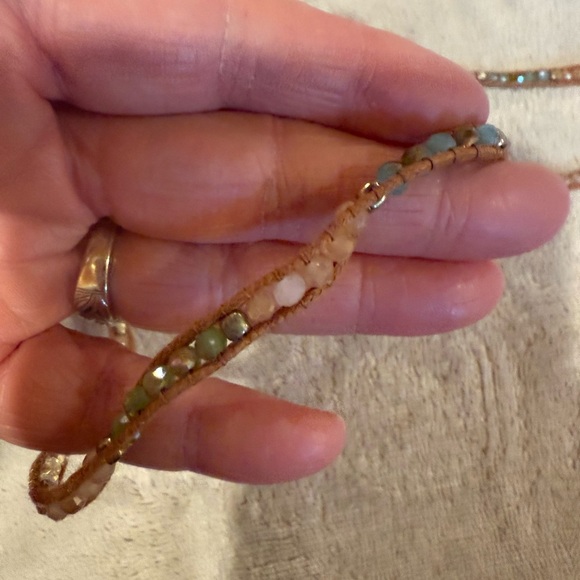 Premier Designs Brown and Green Wrap Button Bracelet 2 for $30 - Picture 6 of 6